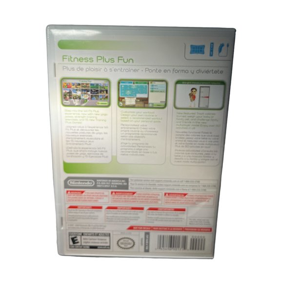 💕4 for $20💕 NINTENDO WII Fit Plus Everyone Yoga Strength 15 Training Plus Games - Picture 3 of 6